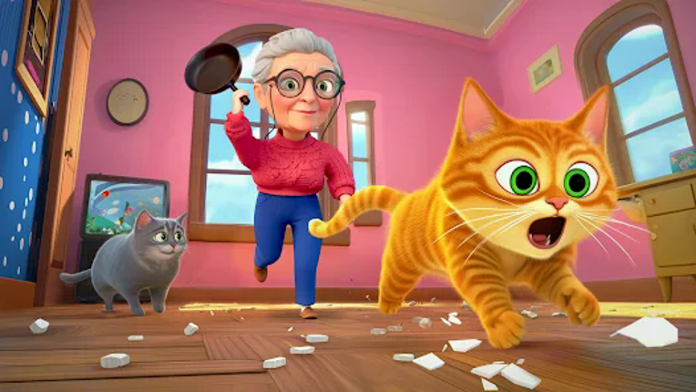 Pet Cat Life Sim: Angry Mom screenshot