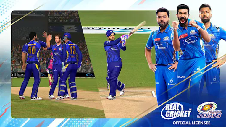 Real Cricket Swipe Image