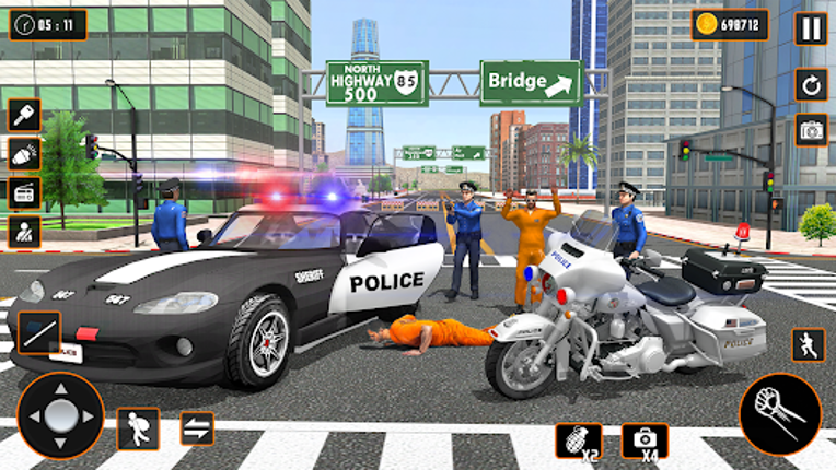 Jail Prison Police Car Chase Image