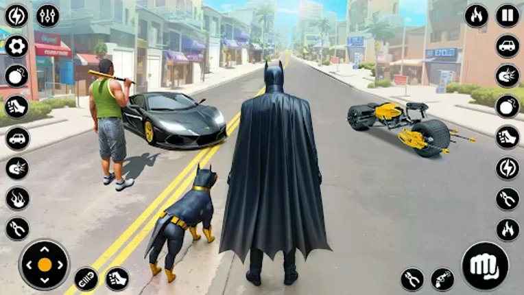 Bat Superhero Man Hero Games screenshot