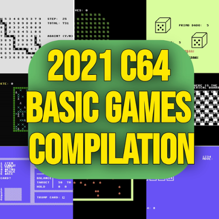 2021 C64 Basic Games Compilation Game Cover