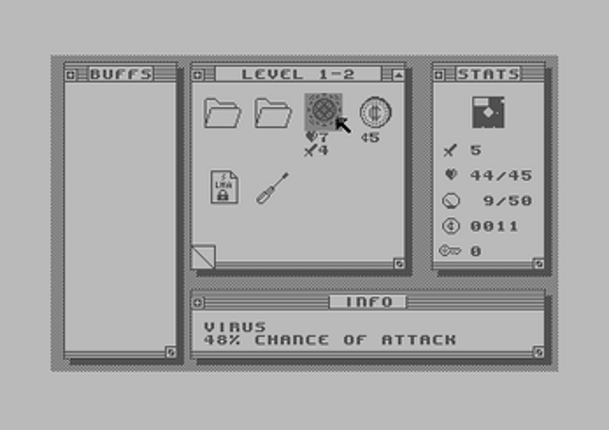 Binary Battle (Playdate) screenshot