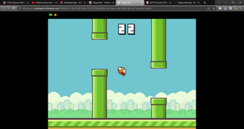 Flappy Bird Scratch screenshot