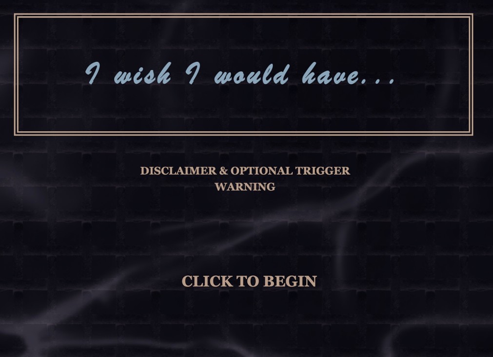 Games like I Wish I Would Have...