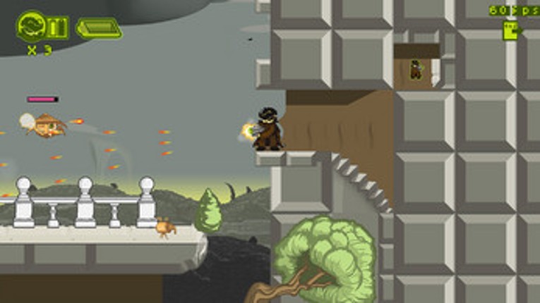Park Cleaner -mockup- . RETRO screenshot