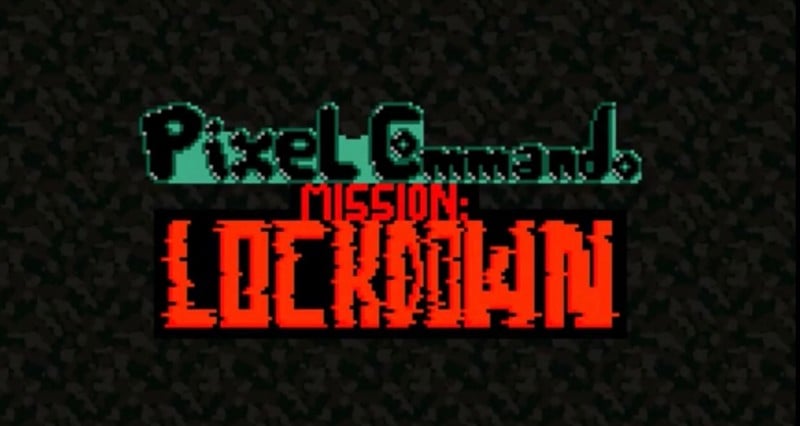 Pixel Commando: Mission Lockdown! Game Cover