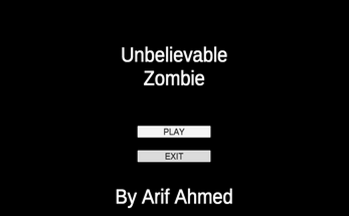 UNBELIEVABLE ZOMBIE Image