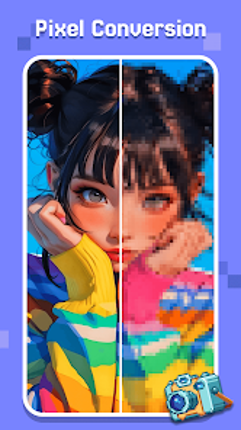 Pixel Coloring-Color by number Image