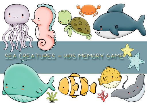 Games like Kids Memory Sea Creatures