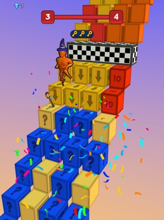 Pop It Run! 3D screenshot