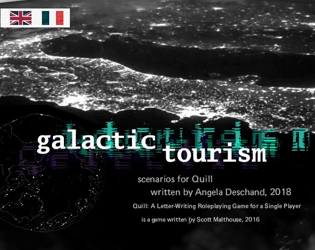 Games like Quill: galactic tourism
