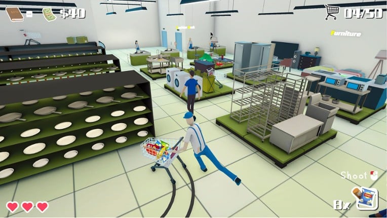 Shopping Cart Pusher screenshot