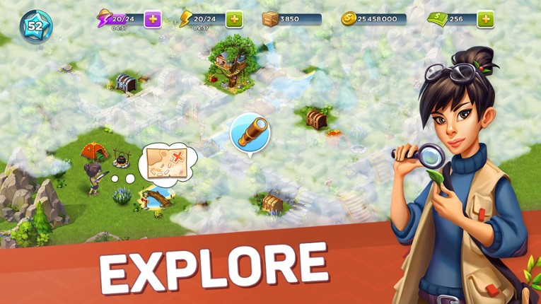 SuperCity: farm, build and decorate! screenshot