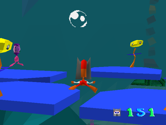 Bubsy 3D screenshot