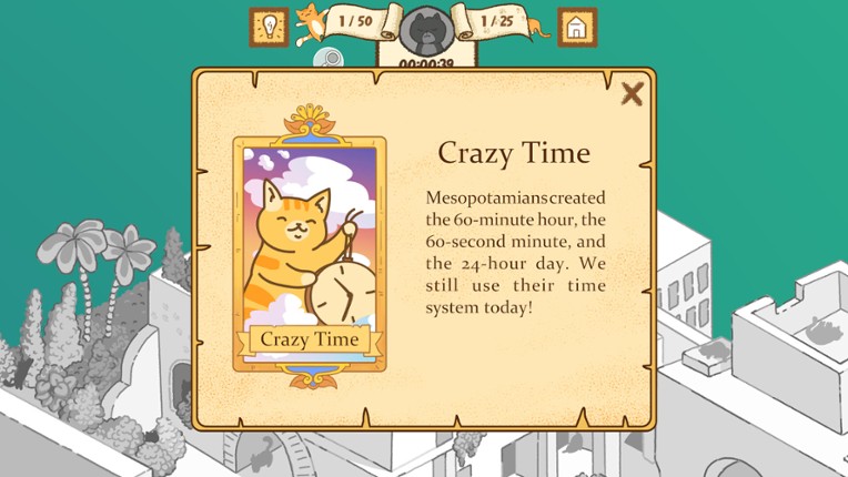 Cats Visiting Historical Times screenshot