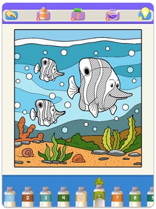 Color Painter - Coloring Book Image