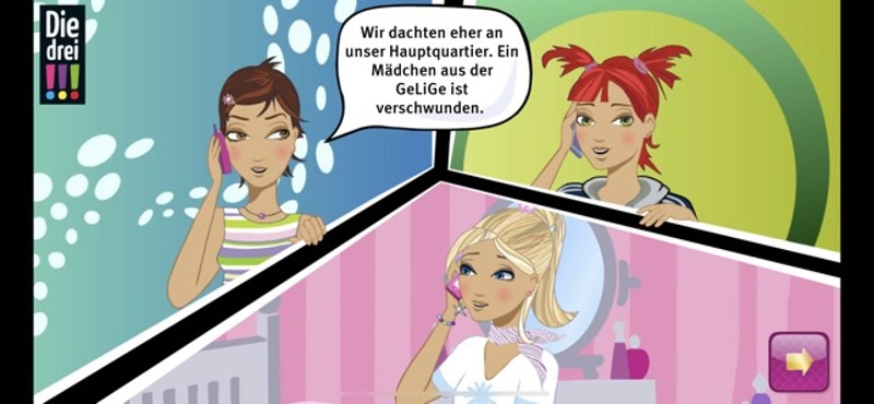Die drei !!!  Auf der Spur screenshot