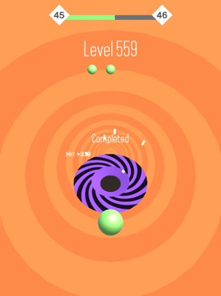 Flick ball 3d screenshot