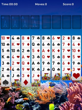 FreeCell Solitaire: Calm screenshot