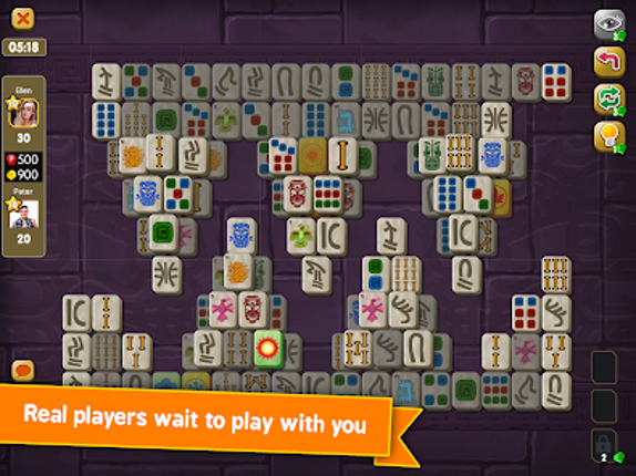 Mahjong Maya Puzzle Live Duels screenshot