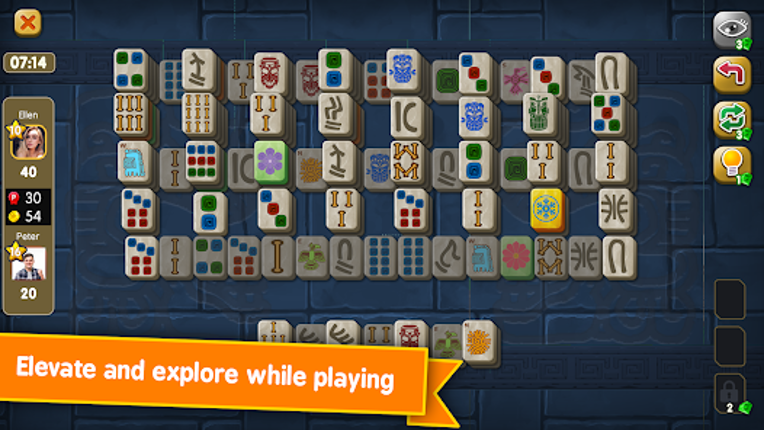 Mahjong Maya Puzzle Live Duels screenshot
