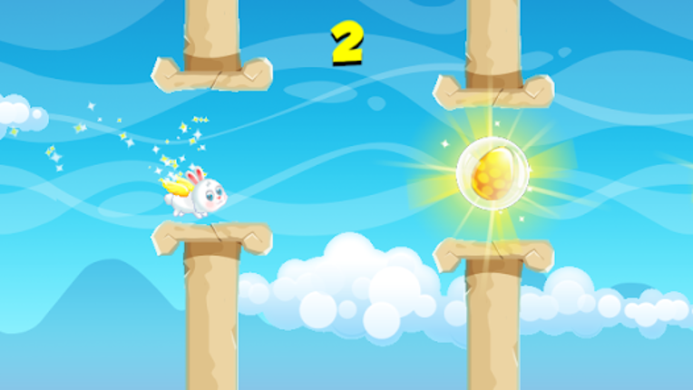 Easter Bunny Fly - Easter Game screenshot