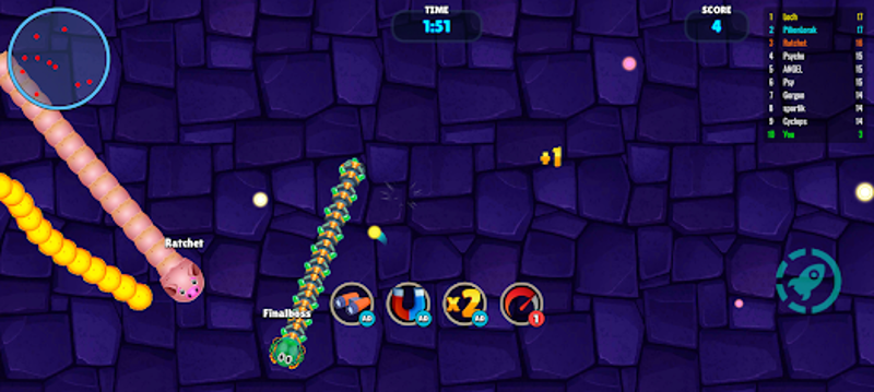 Snake Game - Hungary Worms .io Image