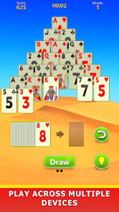 Pyramid Solitaire Mobile Image