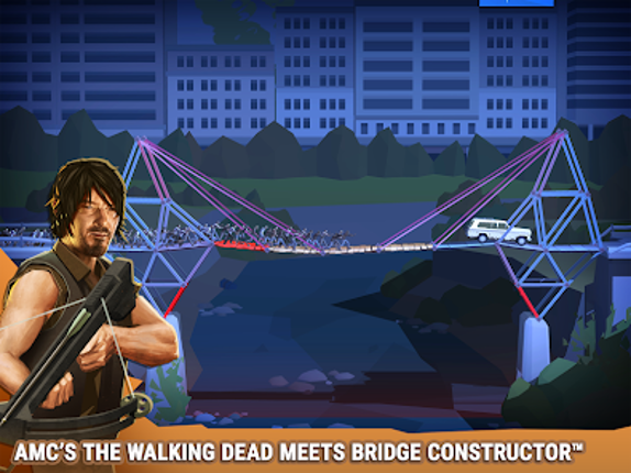 Bridge Constructor TWD screenshot