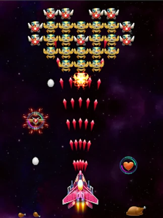 Galaxy Attack: Chicken Shooter screenshot