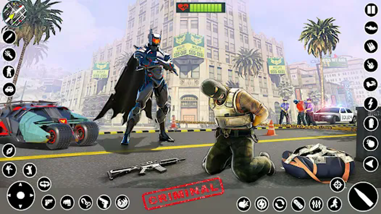 Bat Superhero Man Hero Games screenshot