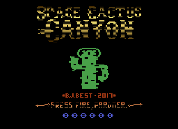 Space Cactus Canyon Game Cover