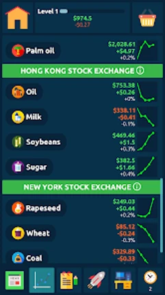 Stock Exchange Game Simulator screenshot