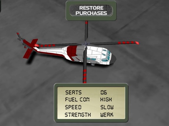 Helicopter Rescue Team Game screenshot