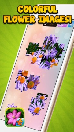 Jigsaw Flower Puzzle – Play Spring Blossom Puzzling Game and Unscramble Floral Pic.s Image