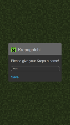 Krepagotchi screenshot