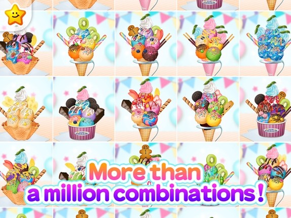 Let's do pretend Ice-cream shop! - Work Experience-Based Brain Training App Image