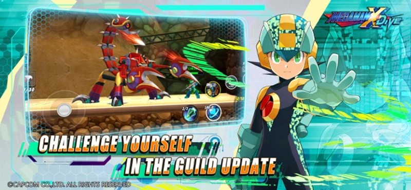 MEGA MAN X DiVE - MOBILE Image