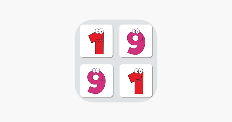 Numbers matching - brain memory improvement games for kids Image
