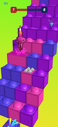 Pop It Run! 3D screenshot