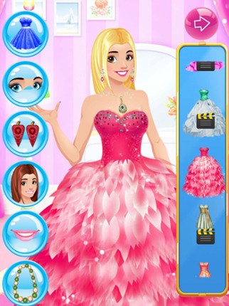 Princess Stylist Girls Dress Up and Makeup Salon screenshot