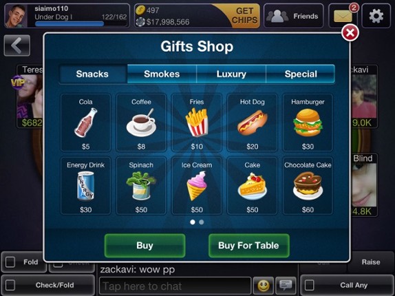 Texas HoldEm Poker Deluxe HD screenshot