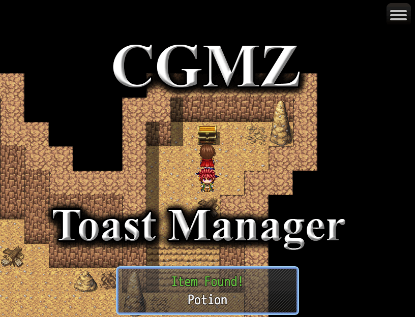 Games like [CGMZ] Toast Manager for RPG Maker MZ
