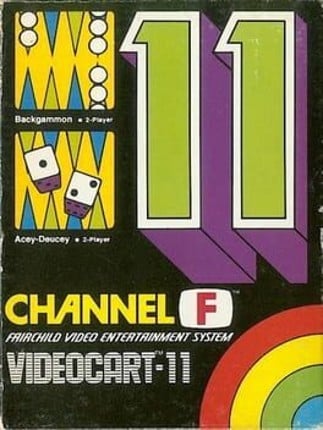 Videocart-11: Backgammon, Acey-Deucey Game Cover