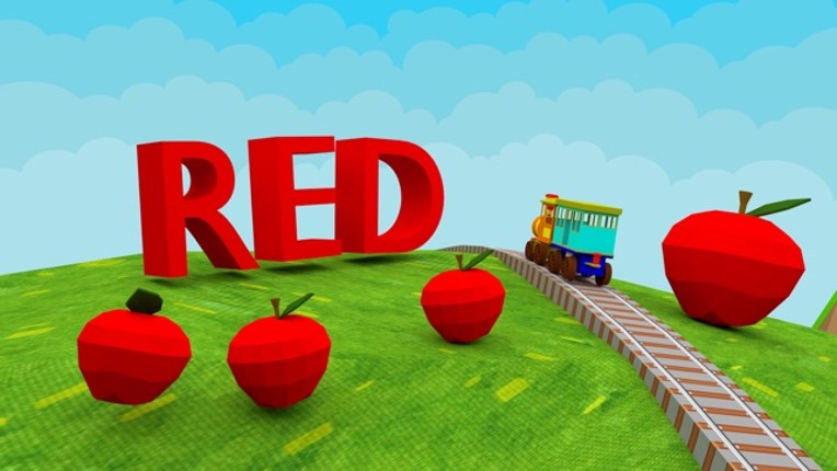 3D Learn Colors Train for Preschool Children screenshot