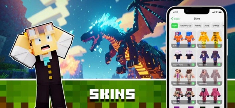Addons and Skins for Minecraft screenshot