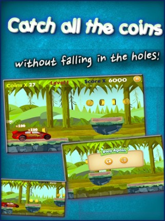 Amazing Car Jungle Run screenshot