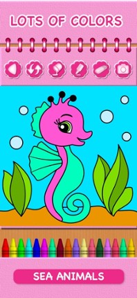 Animal Coloring Book Baby Pets Image