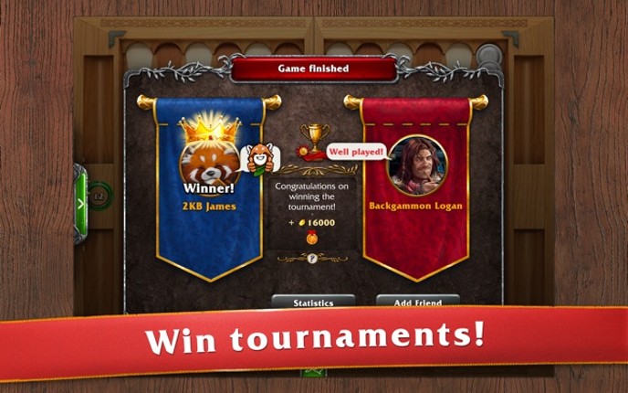 Backgammon Masters Online Image