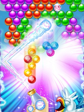 Bubble Rainbow For Christmas Game screenshot